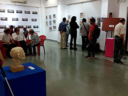 Exhibition visitors